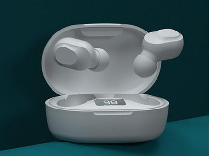 Wireless Bluetooth Earphone With Noise Reduction & Charging Box - Led Display-1915196633075814401