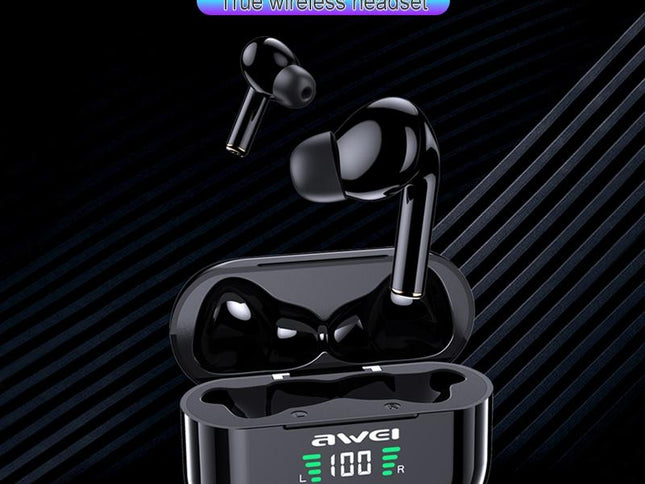 Wireless Tws Headset With Bluetooth 5.0 And Led Display-1915197933779816450