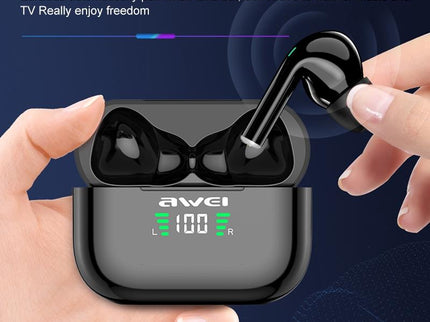 Wireless Tws Headset With Bluetooth 5.0 And Led Display-1915197933779816456