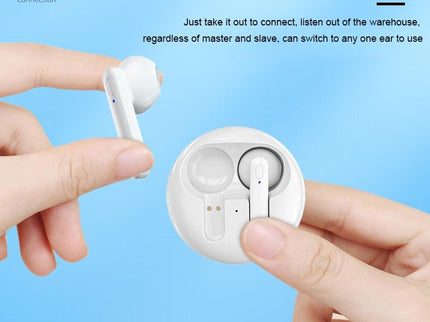 Wireless Stereo Bluetooth Earphones - V31 Sight Series White-1915196637916041222