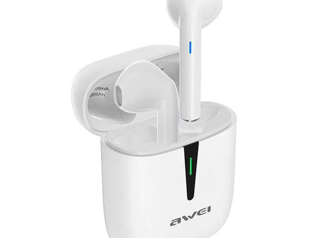 Wireless T21 Sports Tws Headset With Charging Case - White-1915196625354100737