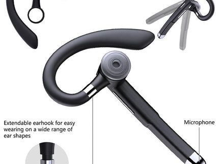 Wireless Bluetooth Earphone With Rotatable Earhook - Noise Cancelling-1915197676694147075