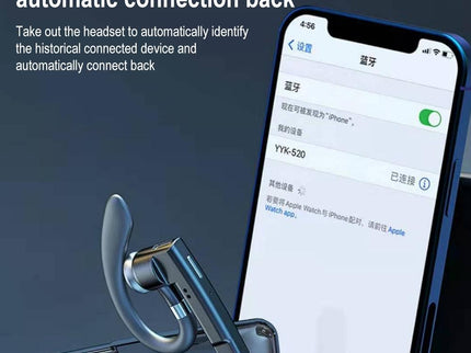 Wireless Bluetooth Earphone With Rotatable Earhook - Noise Cancelling-1915197676694147078