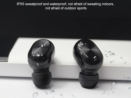 Waterproof Bluetooth 5.0 Tws Earphones With Touch Control - Black-1915196750893813765