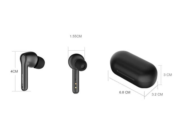 Low Latency Bluetooth 5.0 Gaming Earphones - Ete-52 Tws In-Ear - Black-1915196779582853121
