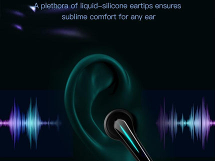 Wireless Gaming Earphones With Low Latency - Black-1915196796032913411