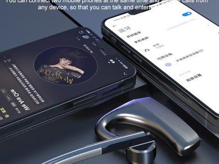 Wireless Bluetooth Earhook Earphones-1915197220202876931