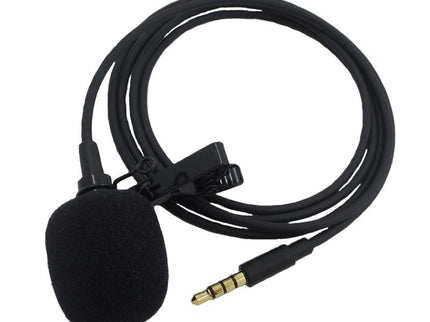Clip-On Lavalier Microphone For Mobile Phones - 1.2M - Black-1915196769491357699