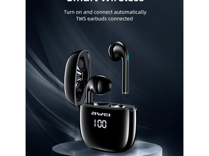 Wireless T28P Bluetooth V5.0 Tws Sports Headset With Led Display And Charging Case-1915196798759211009