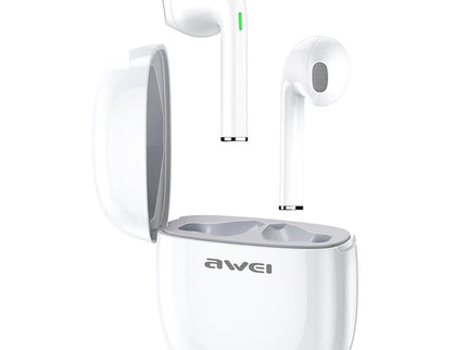 Wireless T28 Sports Tws Headset With Charging Case - White-1915196638666821632