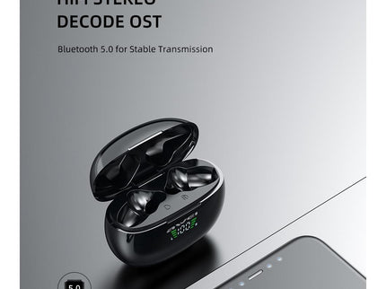 Wireless T15P Sports Headset With Led Display And Charging Case-1915196505233428484