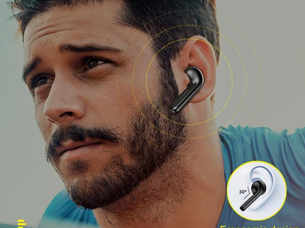 Wireless Sports Headset With Charging Case - T15 Tws Bluetooth V5.0 Black-1915196677946478599