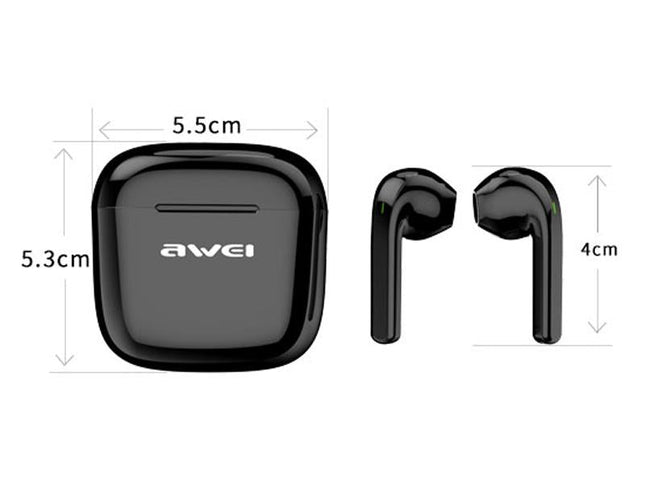 Wireless Sports Headset With Charging Case - T26 Tws Bluetooth V5.0 - Black-1915196703661756418