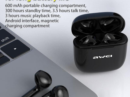 Wireless Sports Headset With Charging Case - T26 Tws Bluetooth V5.0 - Black-1915196703661756421