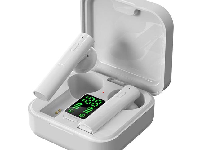 Mini Solar Sport Bluetooth Earphones With Charging Box-1915197682348068865