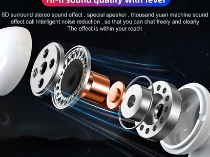 Mini Solar Sport Bluetooth Earphones With Charging Box-1915197682348068867