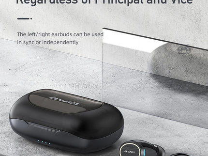 Wireless Active Noise Reduction Earphones - Black-1915196709240180742
