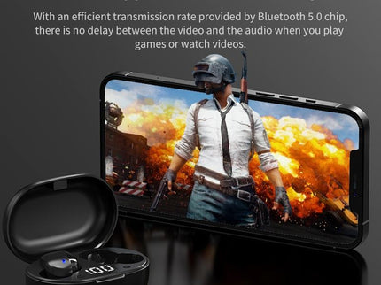 Mini Bluetooth Earphones With Magnetic Charging Box - Eb62-1915197059431010311