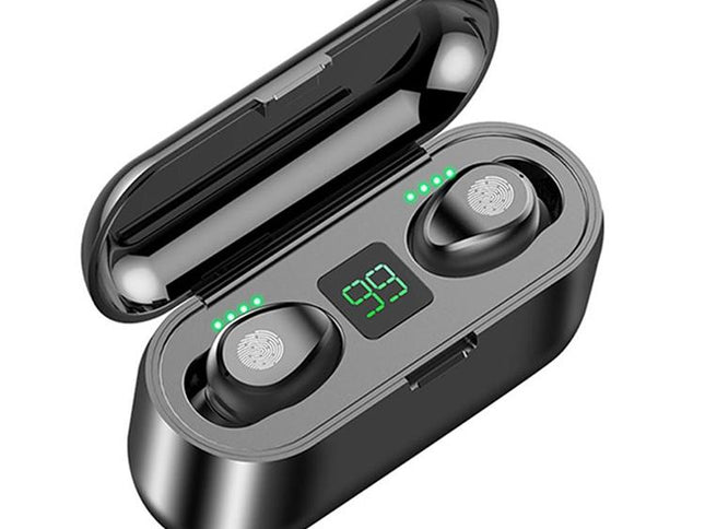 Wireless Bluetooth Headset With Touch Control And Charging Case - V5.0-1915198389801324545
