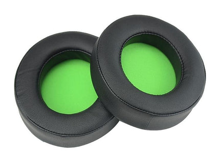 2-Pack Replacement Earpads For Razer Kraken 7.1 V2 Pro Headphones - Green Sponge Cushions-1915197969028747265