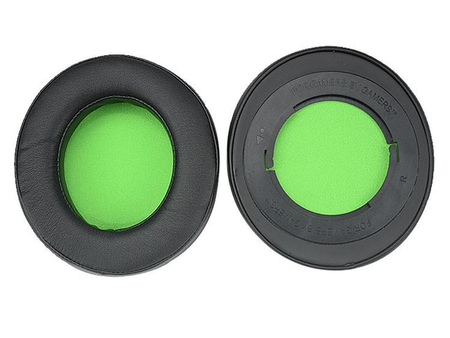 2-Pack Replacement Earpads For Razer Kraken 7.1 V2 Pro Headphones - Green Sponge Cushions-1915197969028747266