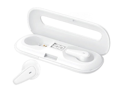 Waterproof Bluetooth 5.0 Earphones With Charging Box - White Deer Series-1915197480841121800