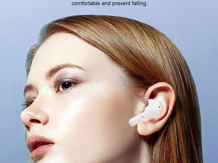Wireless Bluetooth Earphones With Touch Display - White-1915196624737538051
