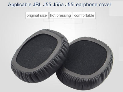 Soft Leather & Foam Earphone Covers For Jbl J55 Headphones - 2 Pack-1915196765620015108