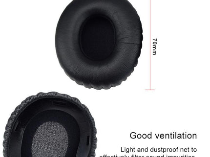 2-Pack Headphone Case With Card Buckle For Sony Mdr-10Rc - Black-1915196711668682755