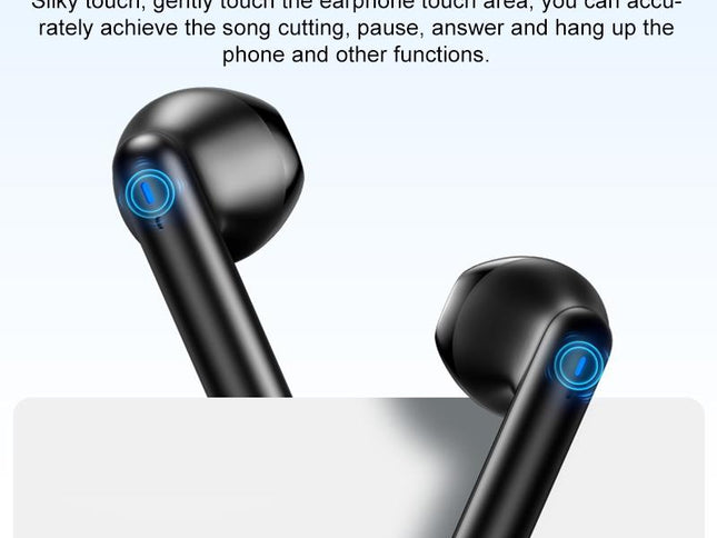 Wireless Bluetooth 5.0 Earphones With Led Display - Black-1915196796813053953