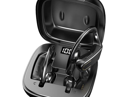 Wireless Bluetooth Earphones With Magnetic Charging Case & Digital Display-1915197253488873472