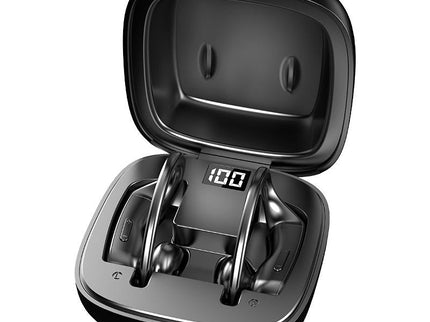 Wireless Bluetooth Earphones With Magnetic Charging Case & Digital Display-1915197253488873473
