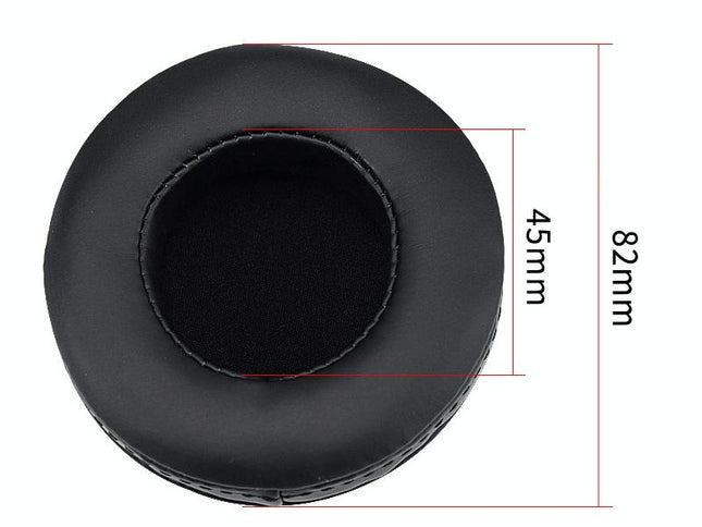 2-Pack Thickened Earphone Cushion Covers For Skullcandy Hesh 2.0 With Mesh - Black-1922443453359329282
