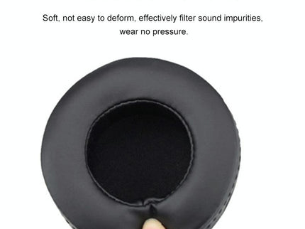 2-Pack Thickened Earphone Cushion Covers For Skullcandy Hesh 2.0 With Mesh - Black-1922443453359329284