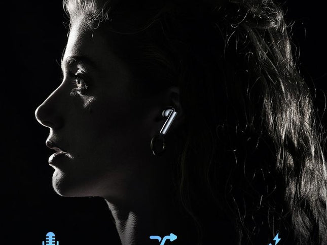 Wireless Bluetooth 5.0 Earphones With Anc And Led Display-1915198045578989570