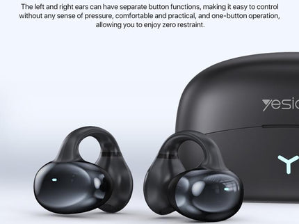 Wireless Ear Clip Earphone With Bluetooth 5.3 For Air Conduction-1915197229040275459