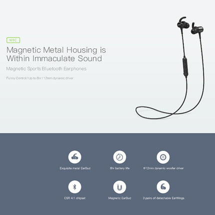 Qcy M1C Wireless Sports Earphones With Bluetooth And Mic-1915196790647427077