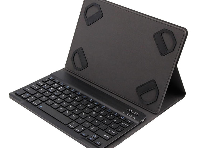 Universal Bluetooth Keyboard & Tablet Case For 9-10.5 Tablets - Black-1915196505548001282