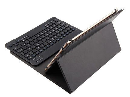 Universal Bluetooth Keyboard & Tablet Case For 9-10.5 Tablets - Black-1915196505548001284