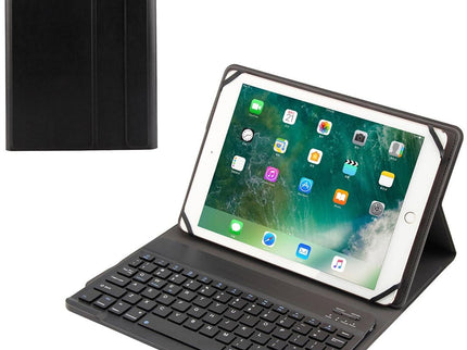 Universal Bluetooth Keyboard & Tablet Case For 9-10.5 Tablets - Black-1915196505548001285