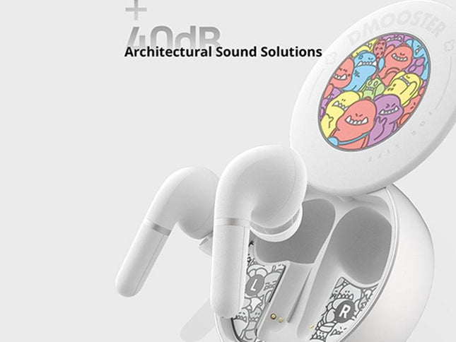Wireless Bluetooth 5.2 Earphones With Anc & Enc Noise Reduction - White-1915196637286895617