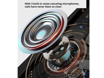 Wireless Bluetooth 5.2 Earphones With Anc & Enc Noise Reduction - White-1915196637286895620