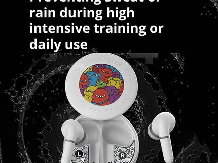 Wireless Bluetooth 5.2 Earphones With Anc & Enc Noise Reduction - White-1915196637286895623