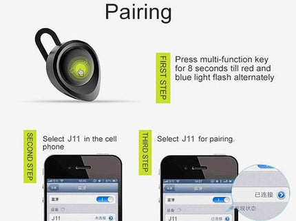 Wireless Bluetooth Earphone With Mic - 10M Range-1915196496706408455