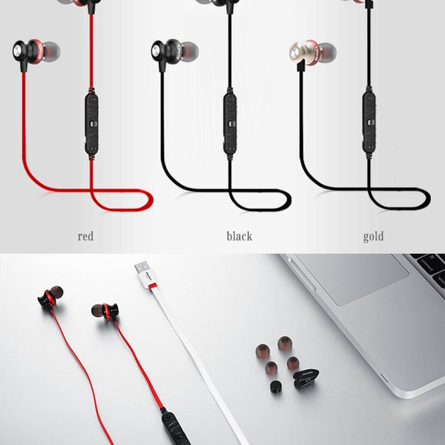 Wireless Magnetic Sport Earphones With Bluetooth Control-1915196542009085954