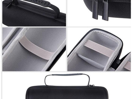 Portable Zipper Case For Jbl Charge 3 Speaker - Black Leather-1915196497486548996