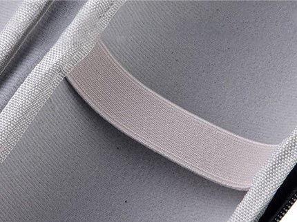 Portable Zipper Case For Jbl Charge 3 Speaker - Black Leather-1915196497486548997