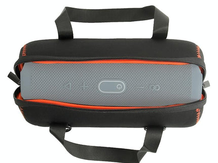 Protective Cover With Strap & Carabiner For Jbl Charge 5 - Black-1915196709688971268