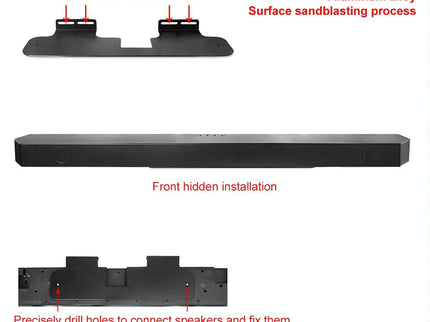 Wall-Mounted Metal Bracket For Samsung Hw-Q990B Speaker-1915197287114608644
