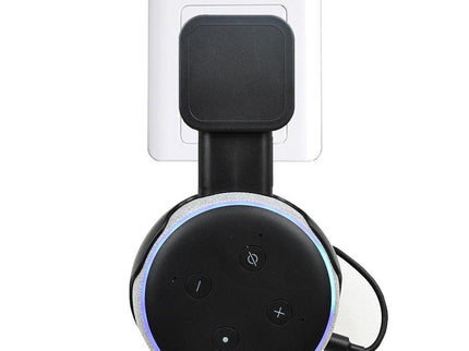 Smart Bluetooth Speaker Holder For Amazon Echo Dot 3 - Portable Wall Plug Accessory Black-1915196774012817411